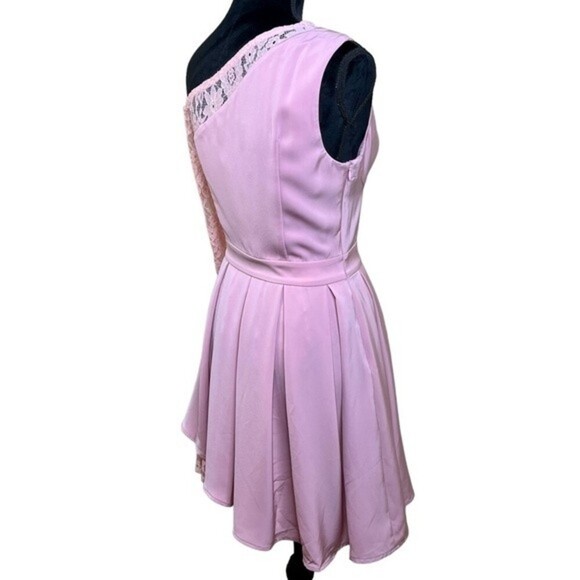 NWT Egreis One Shoulder Mini Dress - Picture 11 of 13